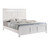 Andover - 5/0 Queen Headboard, Footboard & Slats - White (B677W-315)