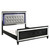 Valentino - 6/6-6/0 King/California King Footboard & Slats - Black (BA9698B-120) Valentino - 6/6-6/0 King/California King Footboard & Slats - Black (BA9698B-120)