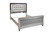 Valentino - 6/6-6/0 King/California King Footboard & Slats - Silver (BA9698S-120) Valentino - 6/6-6/0 King/California King Footboard & Slats - Silver (BA9698S-120)