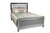 Valentino - 6/6-6/0 King/California King Footboard & Slats - Silver (BA9698S-120) Valentino - 6/6-6/0 King/California King Footboard & Slats - Silver (BA9698S-120)