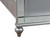 Valentino - 6/0 California King Side Rails - Silver (BA9698S-230) Valentino - 6/0 California King Side Rails - Silver (BA9698S-230)