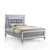 Valentino - 4/6 Full Footboard & Slats - Silver (BA9698S-420)