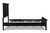 Tamarack - 6/0 California King Side Rails - Black (BB044B-235)