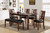 Dixon - 6 Piece Standard Dining Set - Dark Espresso (D1426-60S)