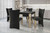 Empire - Dining Chair (Set of 2) - Black (D2034G-20)
