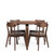 Gabby - Chair (Set of 2) - Walnut (D501-20)