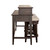 Mill Creek - 4 Piece Console Set (Bar Console & 3 Stools) - Dark Brown (792-OT-4PCS)