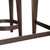 Mill Creek - 4 Piece Console Set (Bar Console & 3 Stools) - Dark Brown (792-OT-4PCS)