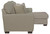 Middleton - 2 Piece Sofa Chaise With Right Side Facing Chaise - Cement (4478/46/76-38)