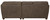 Royce - 2 Piece Sofa Chaise (LSF Loveseat / RSF Chaise) - Brown (4043/46/76-19)