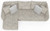 Bucktown - 2 Piece Sofa / LSF Chaise with Extra Thick Cuddler Seat Cushions - Parchment (2306/73/75-01)