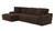 Comfrey - 2 Piece Sofa / LSF Chaise - Chocolate (3045/75/73-09)