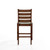 Pascal - Ladderback Counter Chair (Set of 2) - Walnut (D1652B-22)