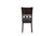 Gia - Dining Chairs (Set of 2) - Ebony - Faux Leather (D1701-20-EBY)