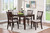 Gia - 5 Piece Rectangle Dining Set (Table & 4 Chairs) - Cherry (D1701-548-CHY)