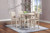 Amy - 5 Piece Counter Dining Set - Bisque (D3651-52S-BSQ)