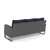Fiji - 2 Piece Outdoor Set (Sofa & Slat Top Coffee Table Set) - Blue (G801C-30S) Fiji - 2 Piece Outdoor Set (Sofa & Slat Top Coffee Table Set) - Blue (G801C-30S)