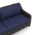 Skye - 2 Piece Outdoor Set (Sofa & Slat Top Coffee Table) - Blue (G807C-30S) Skye - 2 Piece Outdoor Set (Sofa & Slat Top Coffee Table) - Blue (G807C-30S)