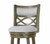 Manchester - Bar Stool - Antique Gray - Fabric (S1128-BS-FG)
