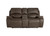 Brookings - Console Loveseat With Power Headrest & Footrest - Brown (U093-25P2-BRN) Brookings - Console Loveseat With Power Headrest & Footrest - Brown (U093-25P2-BRN)