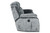 Tango - Dual Recliner Sofa With Power Footrest - Shadow (U396-30P1-SHW)