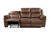 Ryland - Sofa With Power Footrest - Brown (U5985-30P1-BRN)