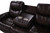 Kellen - Sofa With Dual Recliner & Drop Down Tray - Brown (U6023-30-BRN)