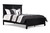 Tamarack - 6/0 California King Panel Bed - Black (02-044B-200)