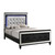 Valentino - 3/3 Twin Bed - Black (00-9698B-500)
