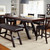 Lawson - 6 Piece Gathering Table Set - Dark Brown (116-CD-6GTS)