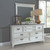 Allyson Park - 3 Piece Bedroom Set (Queen Panel Bed, Dresser & Mirror) - White (417-BR-QPBDM)