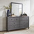 Cottage View - 3 Piece Bedroom Set (Full Panel Bed, Dresser & Mirror) - Dark Gray (423-YBR-FPBDM)