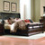 Arbor Place - 5 Piece Bedroom Set (King Sleigh Bed, Dresser & Mirror, Chest, Nightstand) - Dark Brown (575-BR-KSLDMCN)