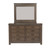 Thornwood Hills - 4 Piece Bedroom Set (King Panel Bed, Dresser & Mirror, Nightstand) - Dark Gray (759-BR-KPBDMN)