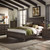 Thornwood Hills - 5 Piece Bedroom Set (King Panel Bed, Dresser & Mirror, Chest, Nightstand) - Dark Gray (759-BR-KPBDMCN)