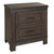 Thornwood Hills - 5 Piece Bedroom Set (King Panel Bed, Dresser & Mirror, Chest, Nightstand) - Dark Gray (759-BR-KPBDMCN)