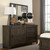 Thornwood Hills - 3 Piece Bedroom Set (Full Panel Bed, Dresser & Mirror) - Dark Gray (759-YBR-FPBDM)