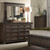Thornwood Hills - 4 Piece Bedroom Set (Queen Storage Bed, Dresser & Mirror, Chest) - Dark Gray (759-BR-QSBDMC)