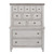 Heartland - 5 Piece Bedroom Set (King Panel Bed, Dresser & Mirror, Chest, Nightstand) - Aged White (824-BR-OKPBDMCN)