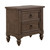 Americana Farmhouse - 4 Piece Bedroom Set (King Shelter Bed, Dresser & Mirror, Nightstand) - Light Brown (615-BR-KSHDMN)