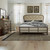 Americana Farmhouse - 3 Piece Bedroom Set (Queen Shelter Bed, Dresser & Mirror) - Light Brown (615-BR-QSHDM)