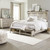 Ivy Hollow - 3 Piece Bedroom Set (Queen Mantle Storage Bed, Dresser & Mirror) - White (457-BR-QMSDM)
