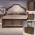 Paradise Valley - 5 Piece Bedroom Set (Queen Upholstered Bed, Dresser & Mirror, Chest, Nightstand) - Dark Brown (297-BR-QUBDMCN)