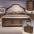 Paradise Valley - 4 Piece Bedroom Set (Queen Upholstered Bed, Dresser & Mirror, Chest) - Dark Brown (297-BR-QUBDMC)