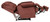 Malone - Power Lay Flat Recliner With Extended Ottoman - Merlot - 50"