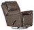 Cole - Chaise Swivel Glider Recliner - Charcoal - 42"