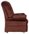 Omni - Powr Lift Chaise Recliner - Merlot - 47"