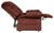 Omni - Powr Lift Chaise Recliner - Merlot - 47"