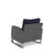Fiji - 4 Piece Set (Sofa & 2 Chairs & Coffee Table) - Blue Fiji - 4 Piece Set (Sofa & 2 Chairs & Coffee Table) - Blue