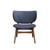 Adler - Upholstered Lounge Chair - Blue